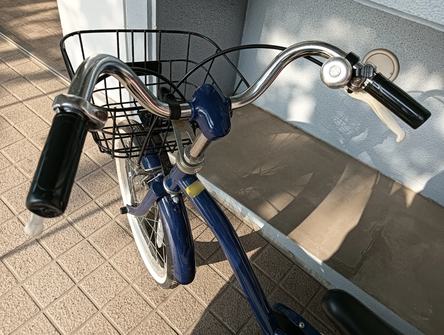 【手渡し限定】サイクルベースあさひ★18インチ自転車 ネイビーの写真3枚目