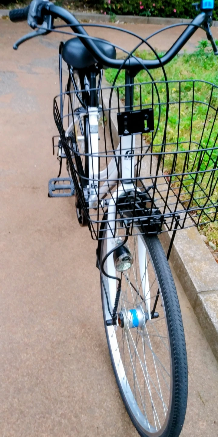 丸石自転車 白26インチ6段変速の写真2枚目