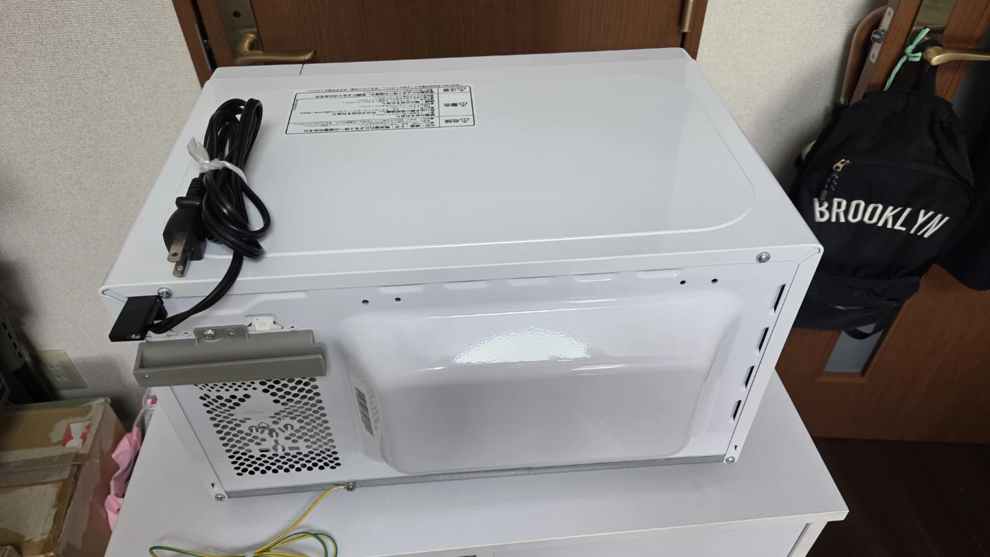 アイリスオーヤマ 電子レンジ IMB-T178-W 2023年製の写真8枚目