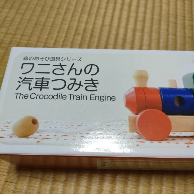 エドインター ワニさんの汽車つみき