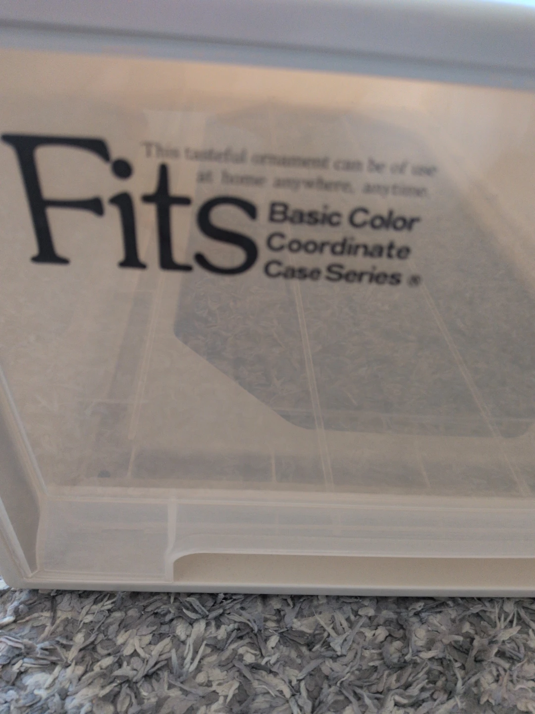 ☆最新お値下げ☆Fits 収納ケース 　ホワイト
