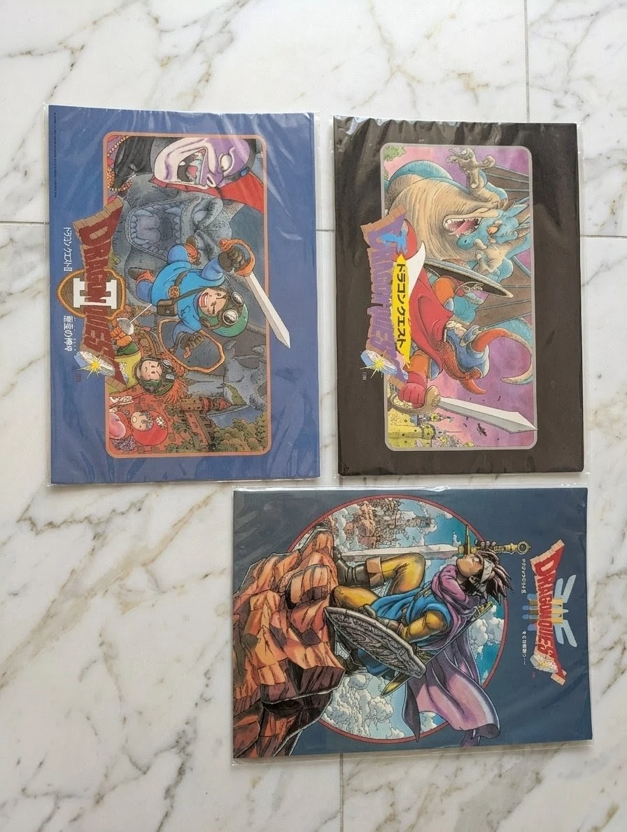 ドラゴンクエスト A3アートボード 3枚セット