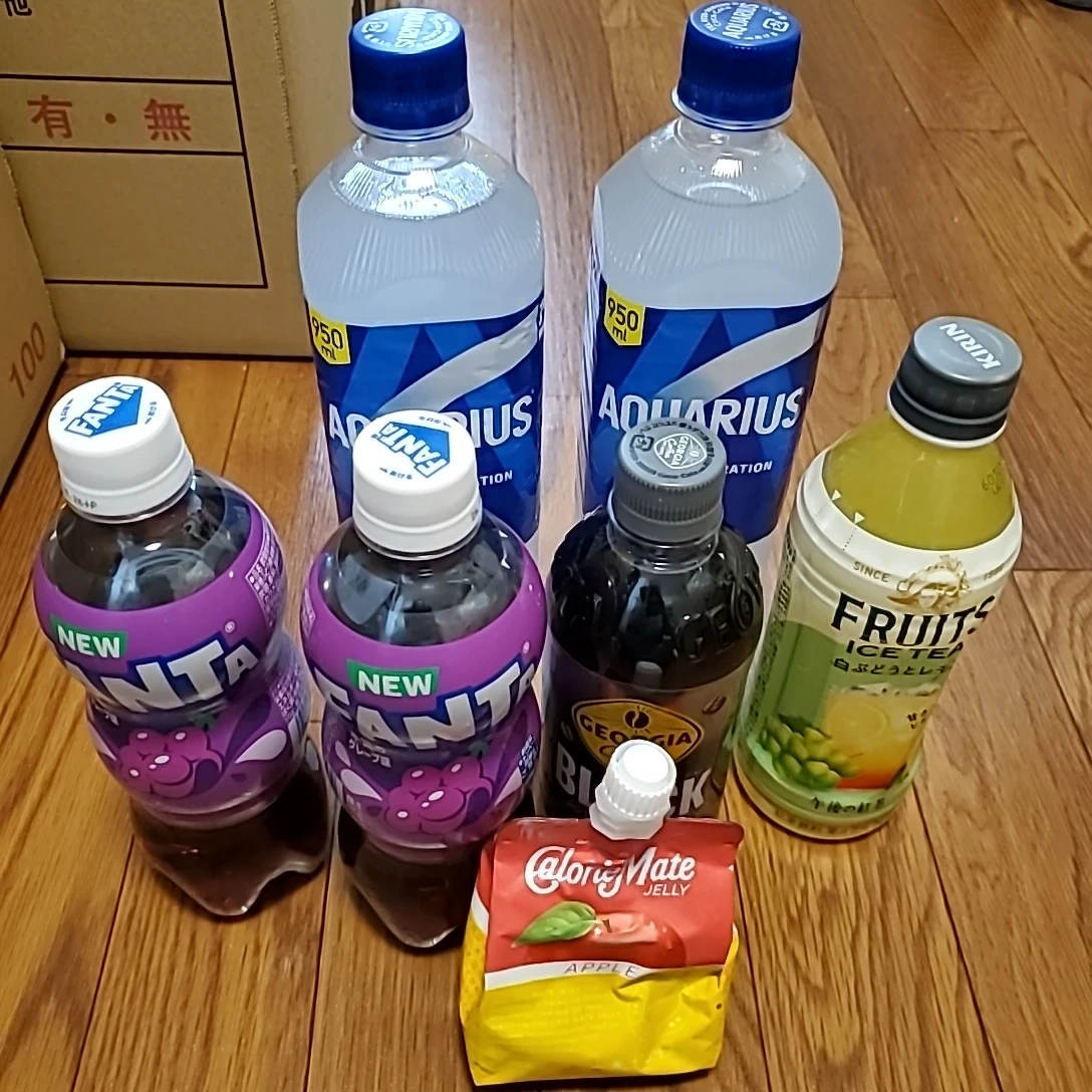 新品未開封!ドリンク、ゼリー7本セット!