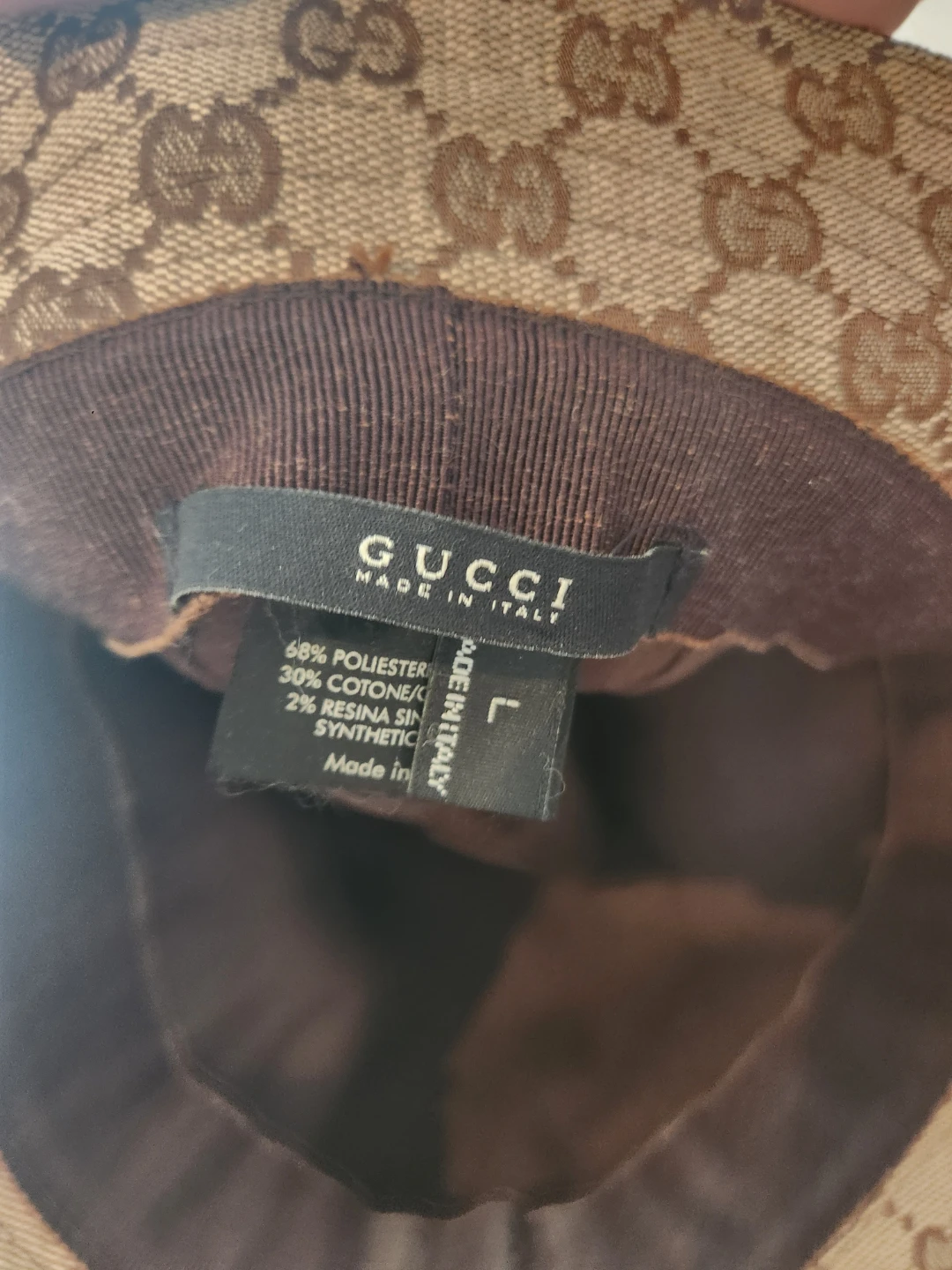 グッチ GG柄 バケットハット Lサイズの写真3枚目