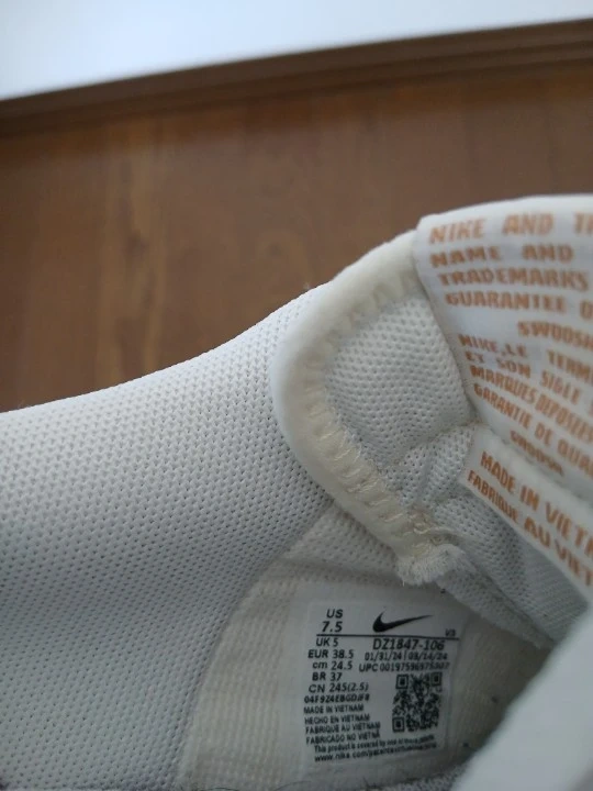 NIKE AIR FORCE 1 SHADOW ナイキ エアフォース シャドウ ウィメンズ 24.5cm DZ1847-106の写真3枚目