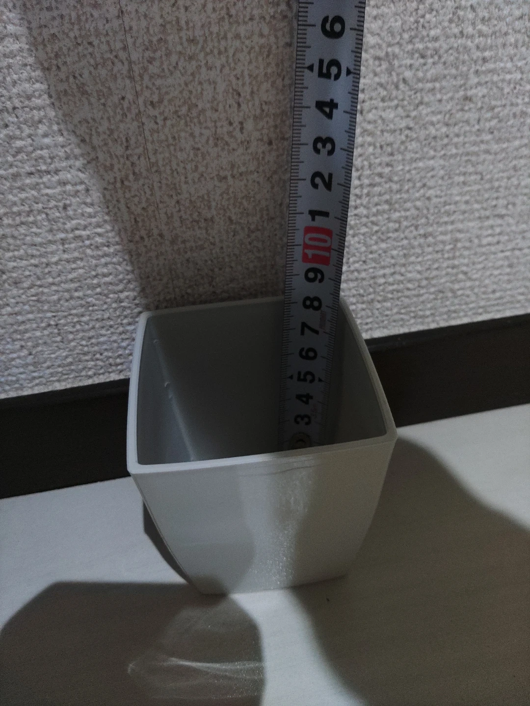 植木鉢 スクエア 3号×3、3.5号×2= 5個セットの写真6枚目