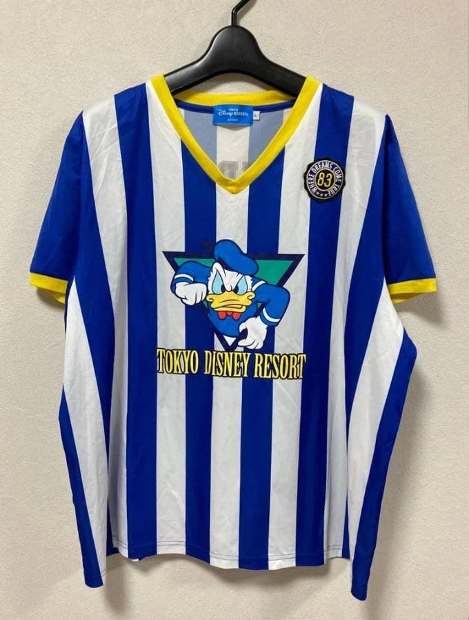 東京ディズニーリゾート ドナルド ユニフォームTシャツ L