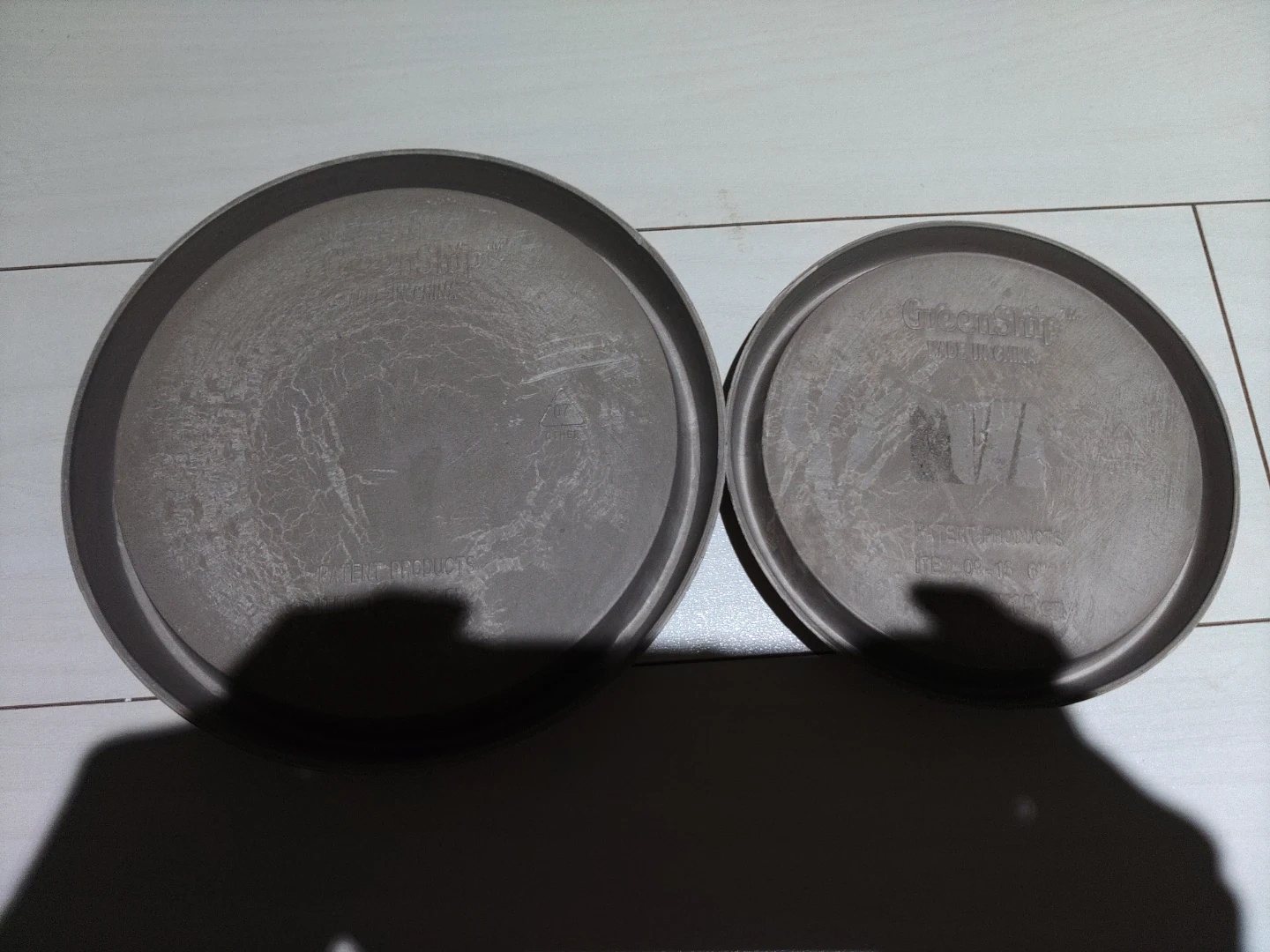 陶磁器 植木鉢 2個セット(大小)+受け皿2付き(大小)の写真9枚目