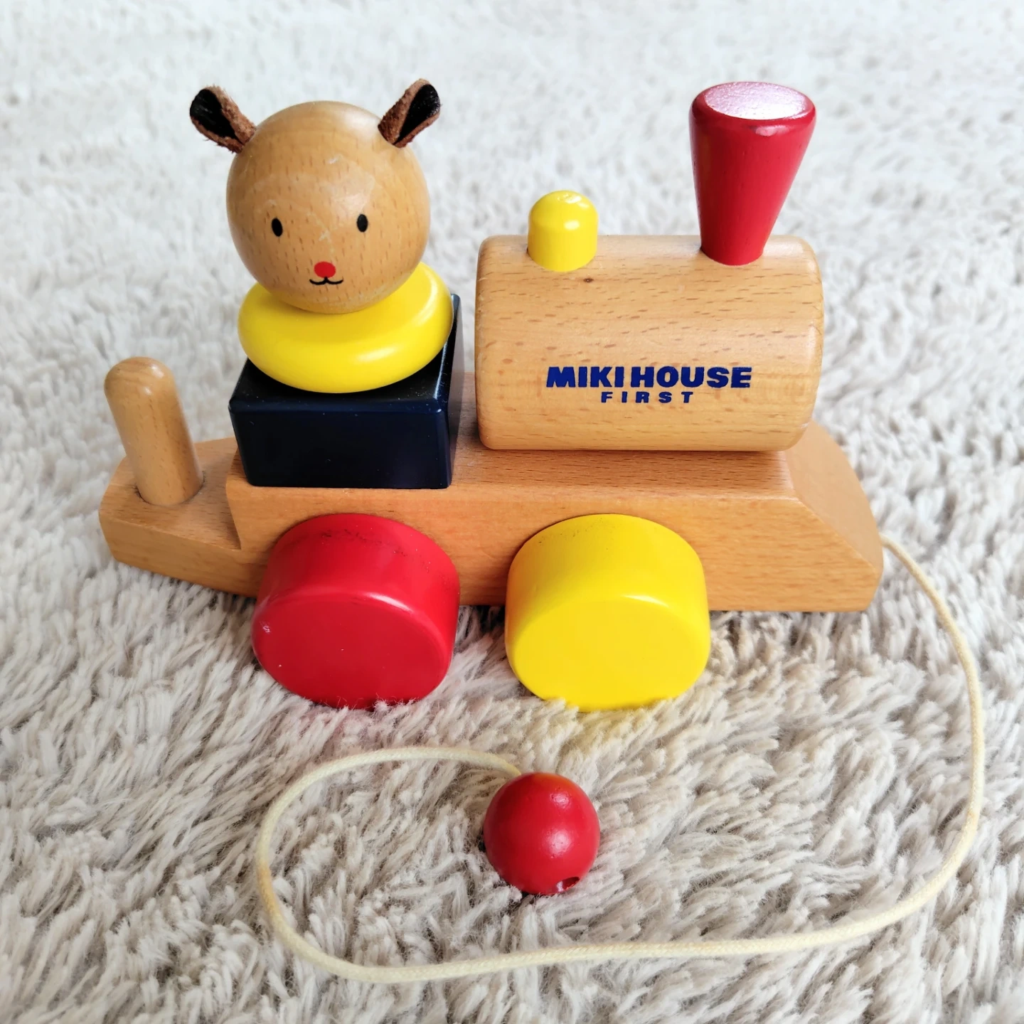 MIKIHOUSE 列車 おもちゃの写真2枚目