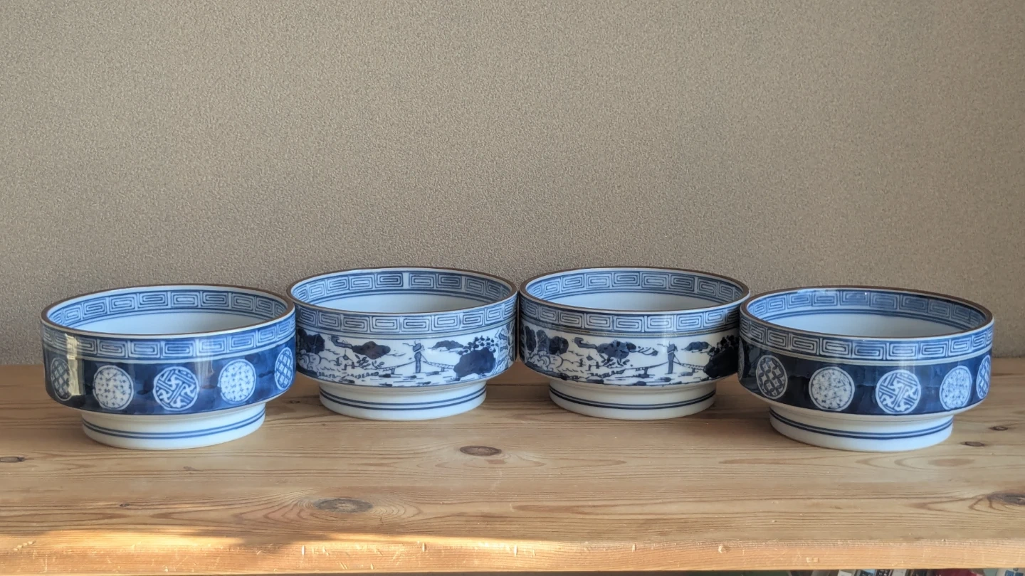 和食器 染付 小鉢 4客セット