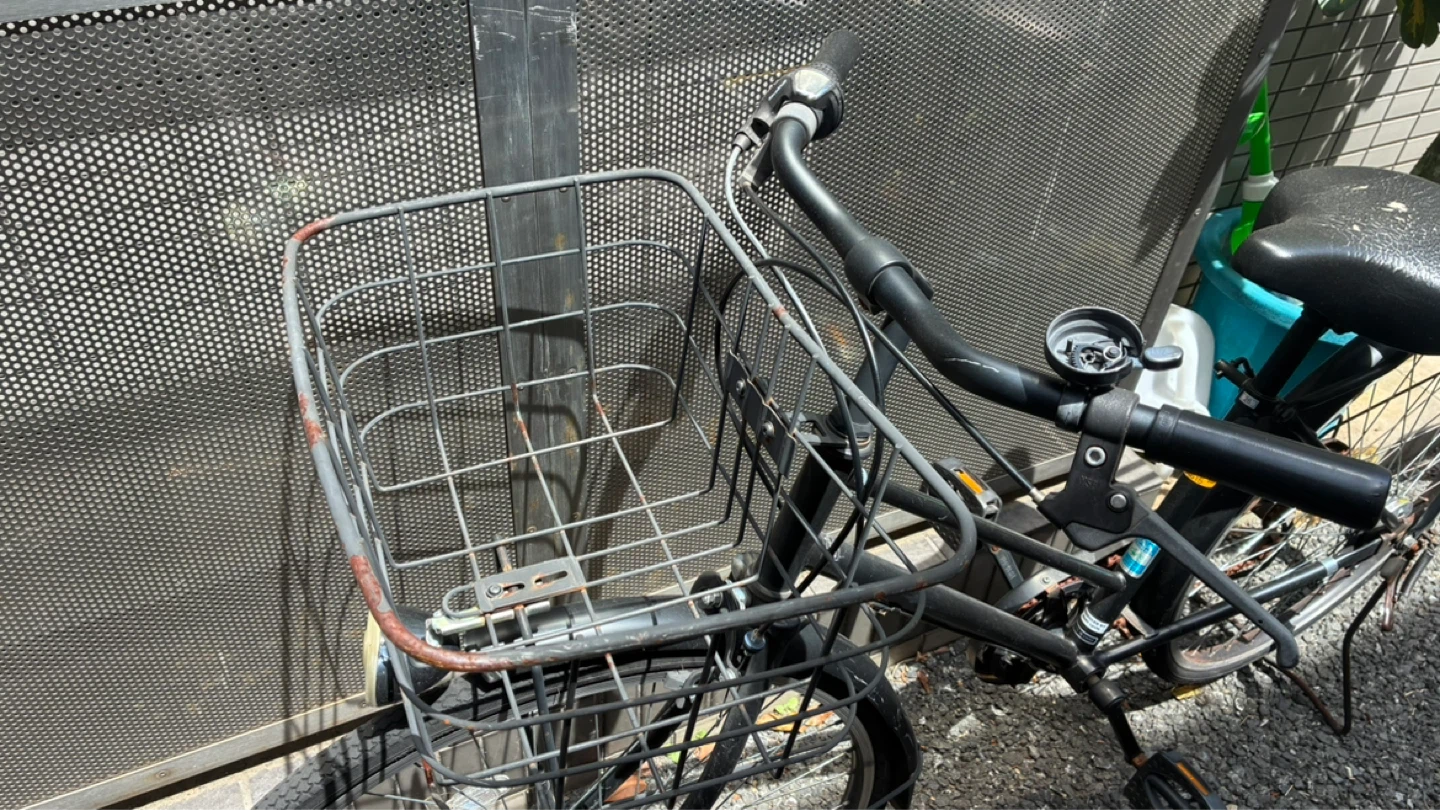 シティサイクル ブラックの写真3枚目