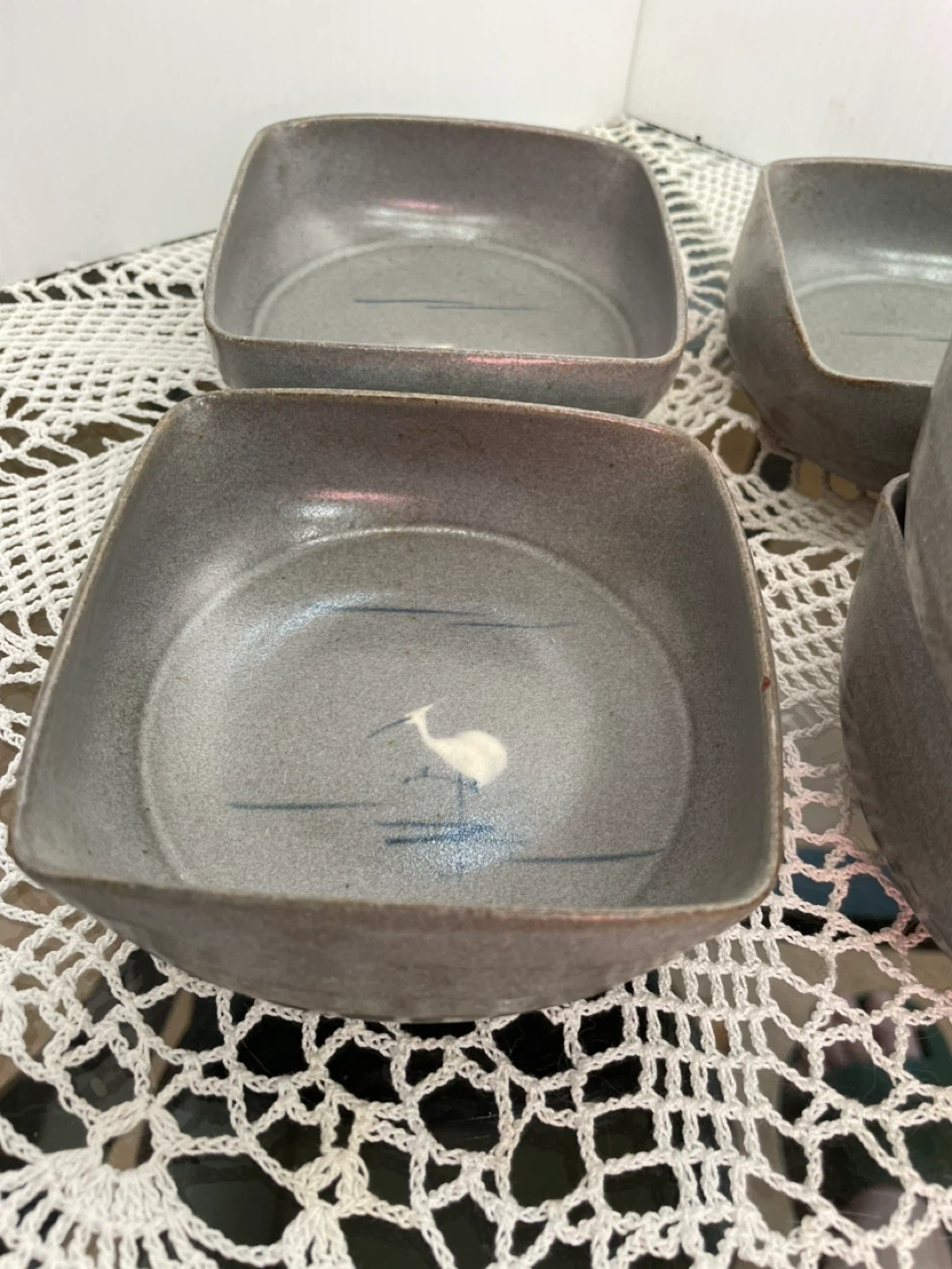 和食器 小鉢 5枚セット 鳥柄 陶器の写真2枚目
