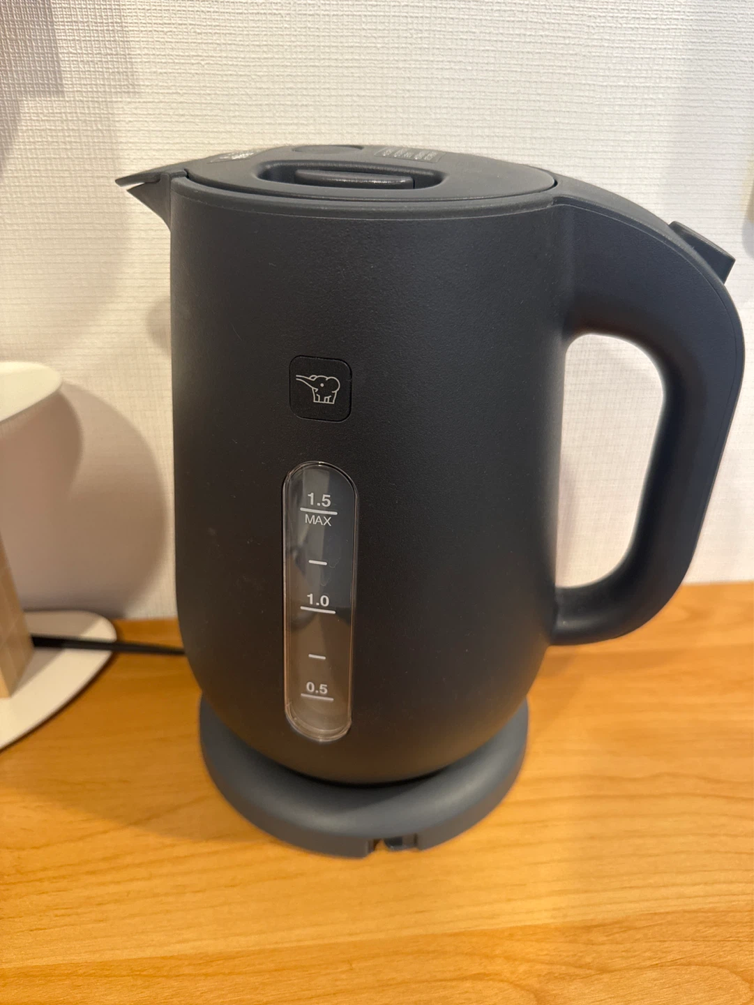 象印 電気ケトル 1.5L ブラック
