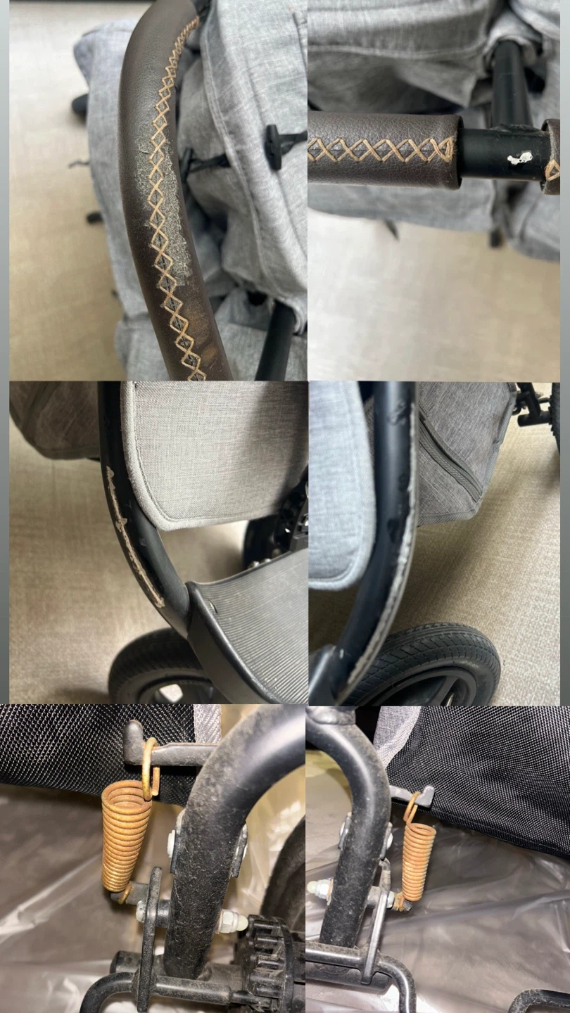 エアバギー ココダブル フロムバース 二人乗りベビーカーの写真2枚目