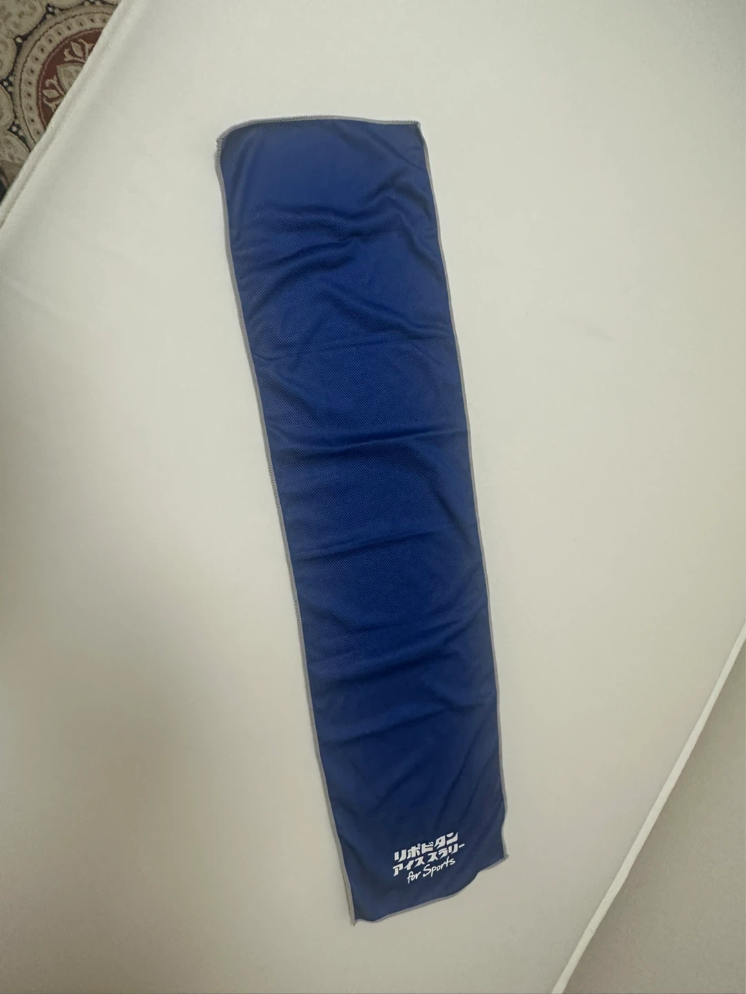リポビタン アイスラリー タオル 青