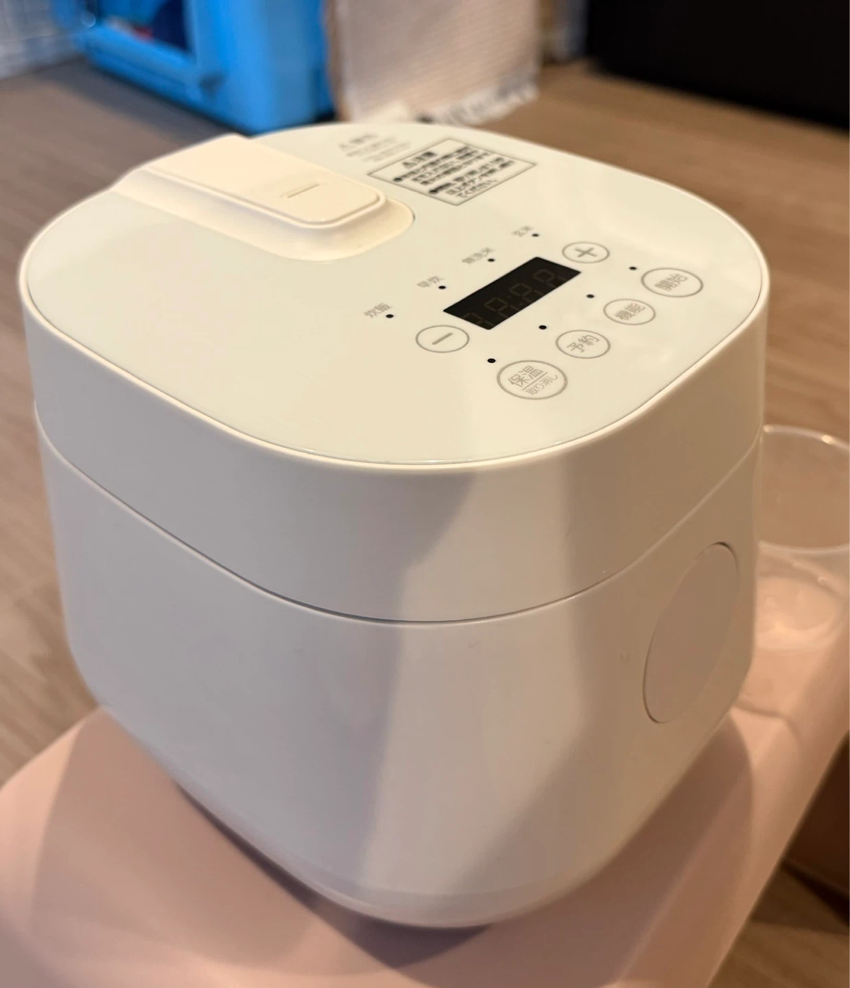 MAXZEN 炊飯器 1.2合 ホワイト