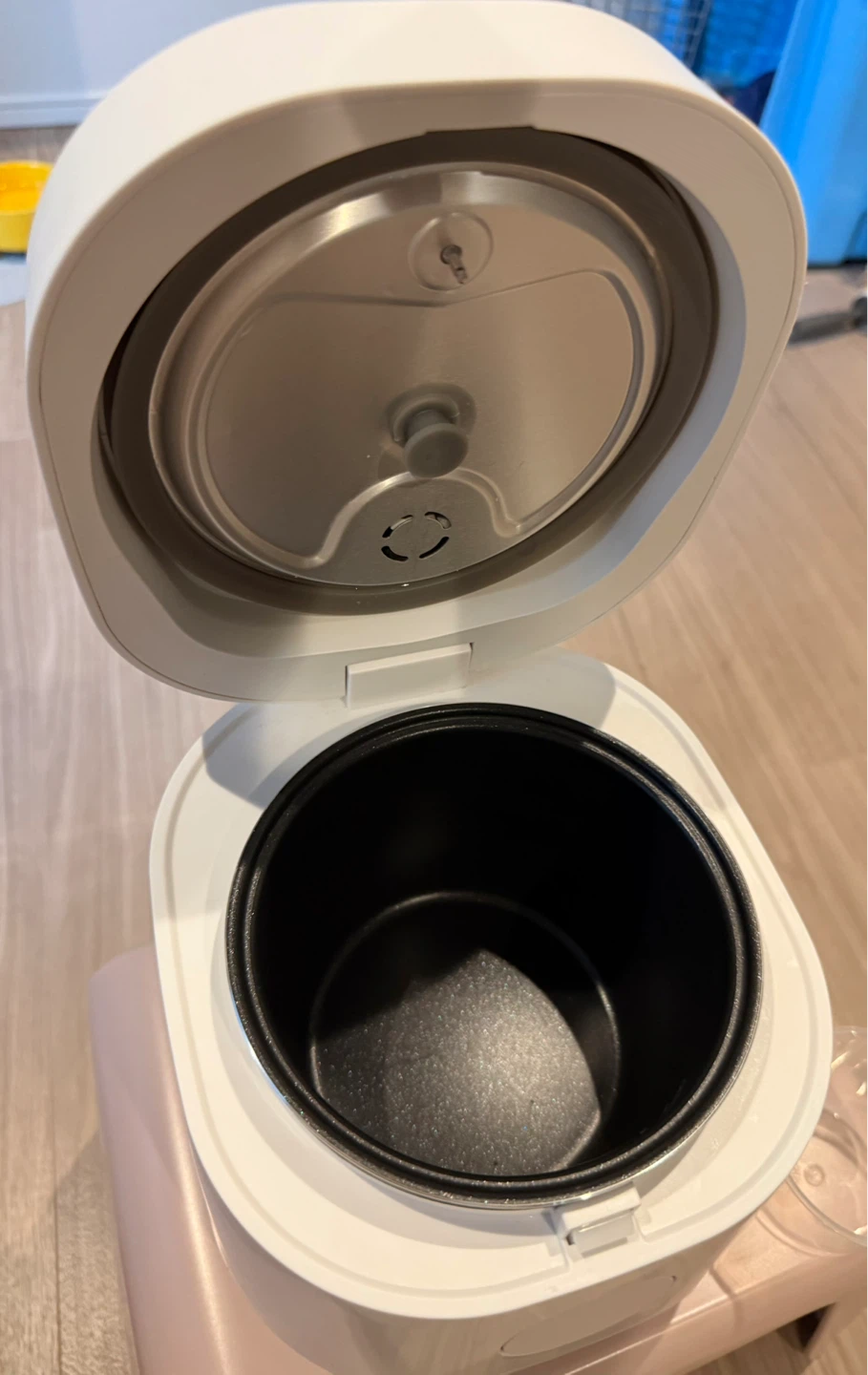 MAXZEN 炊飯器 1.2合 ホワイトの写真3枚目