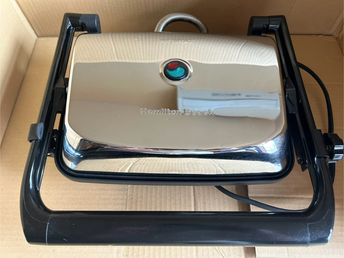 ハミルトンビーチ パニーニメーカー 動作確認済み