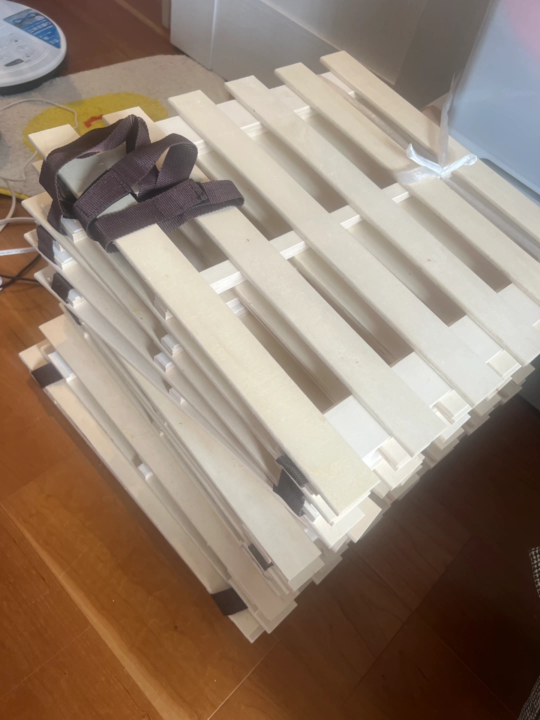 【2セット】ニトリ すのこベッド シングル フロアタイプ ソルバ4