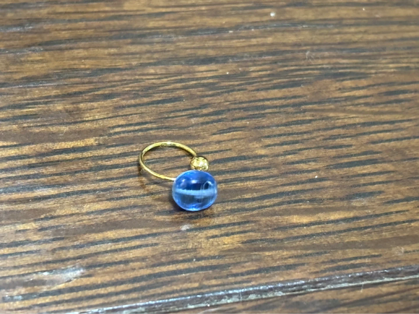 ゴールド カイヤナイトイヤーカフ