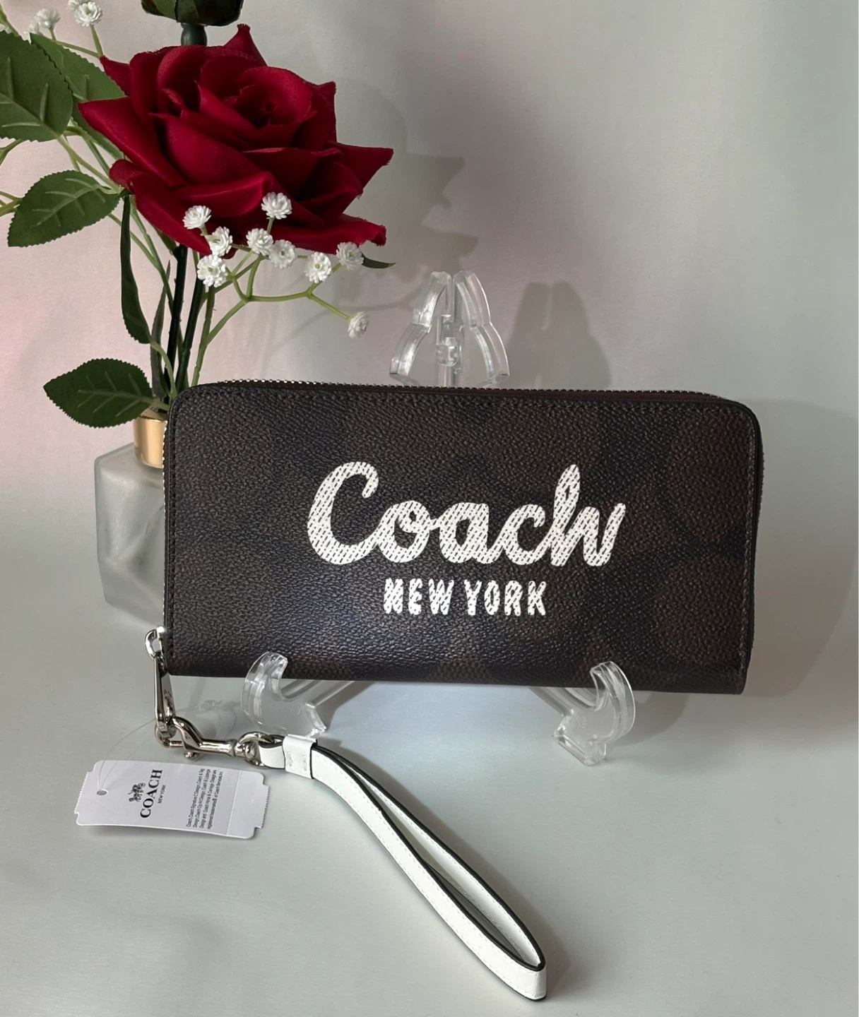 COACH 長財布ブラウン新品の写真10枚目