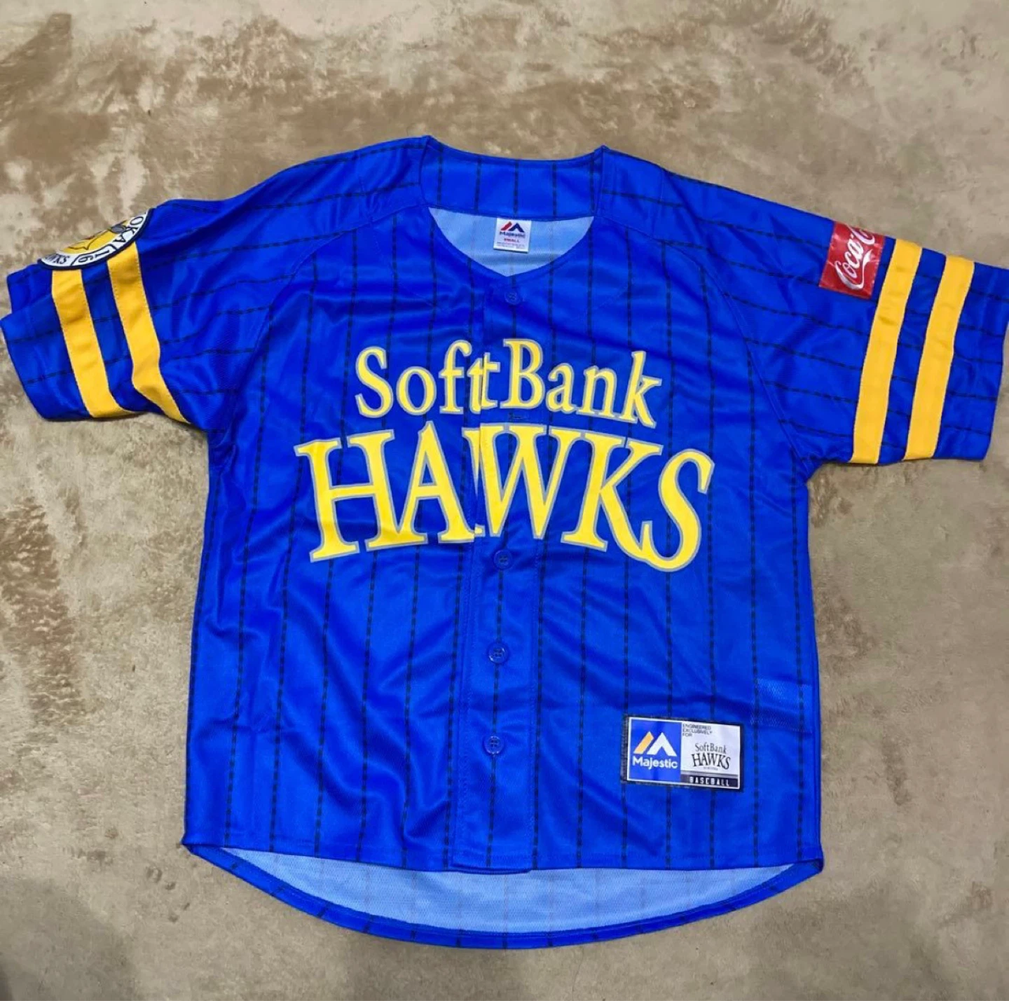 SoftBank Hawks Majestic ユニフォーム SMALL