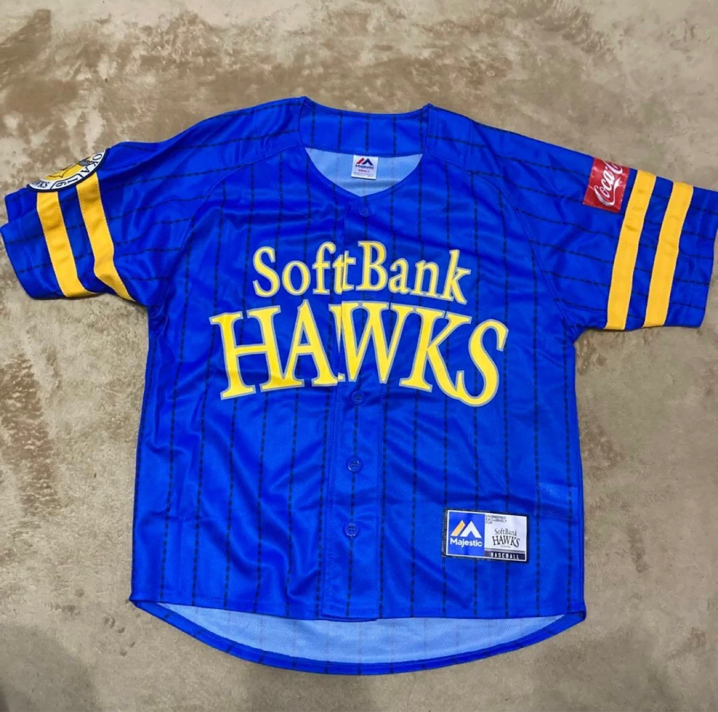 SoftBank Hawks Majestic ユニフォーム SMALL