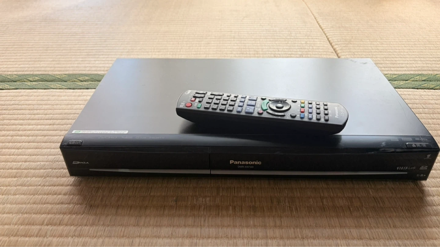 パナソニック DVDレコーダー DMR-XW120