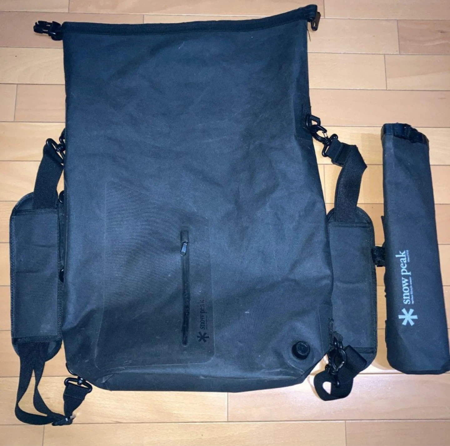 snow peak スノーピーク 4way 水筒入れ付 リュック バックパック