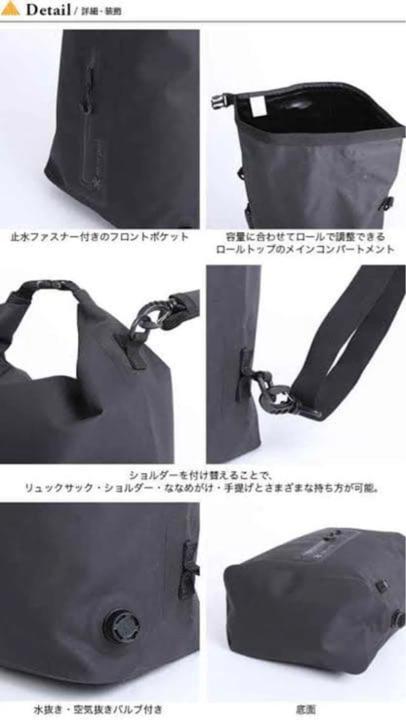 snow peak スノーピーク 4way 水筒入れ付 リュック バックパックの写真9枚目