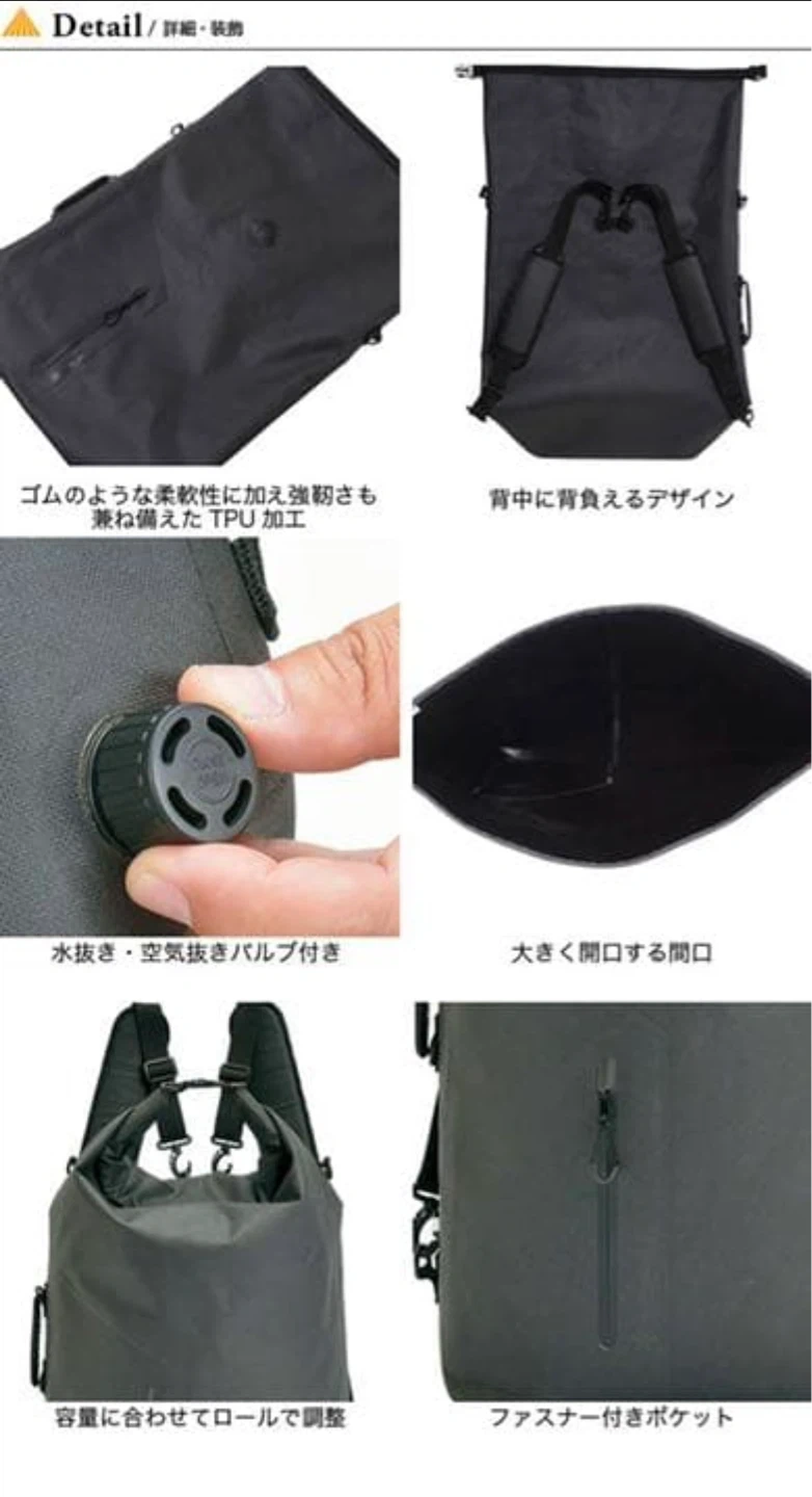 snow peak スノーピーク 4way 水筒入れ付 リュック バックパックの写真10枚目