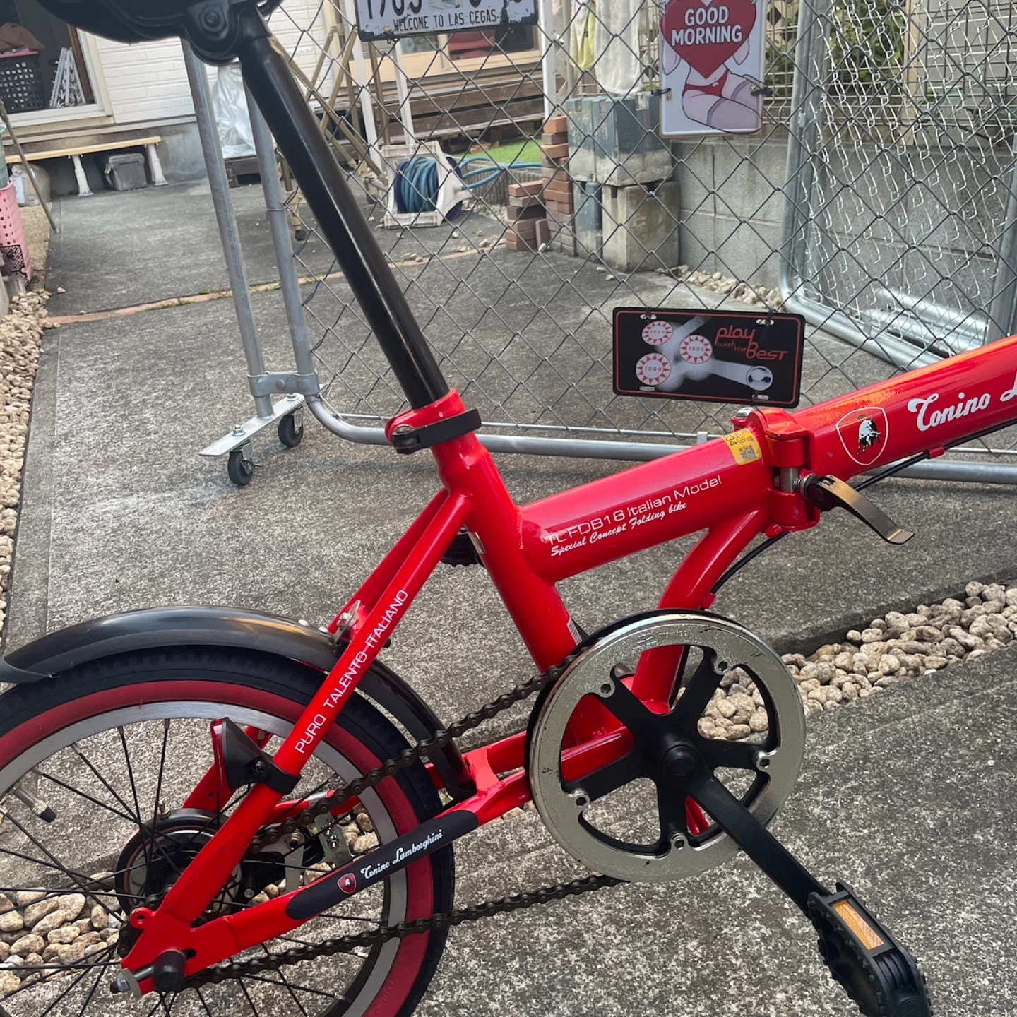 ランボルギーニ折りたたみ自転車の写真8枚目