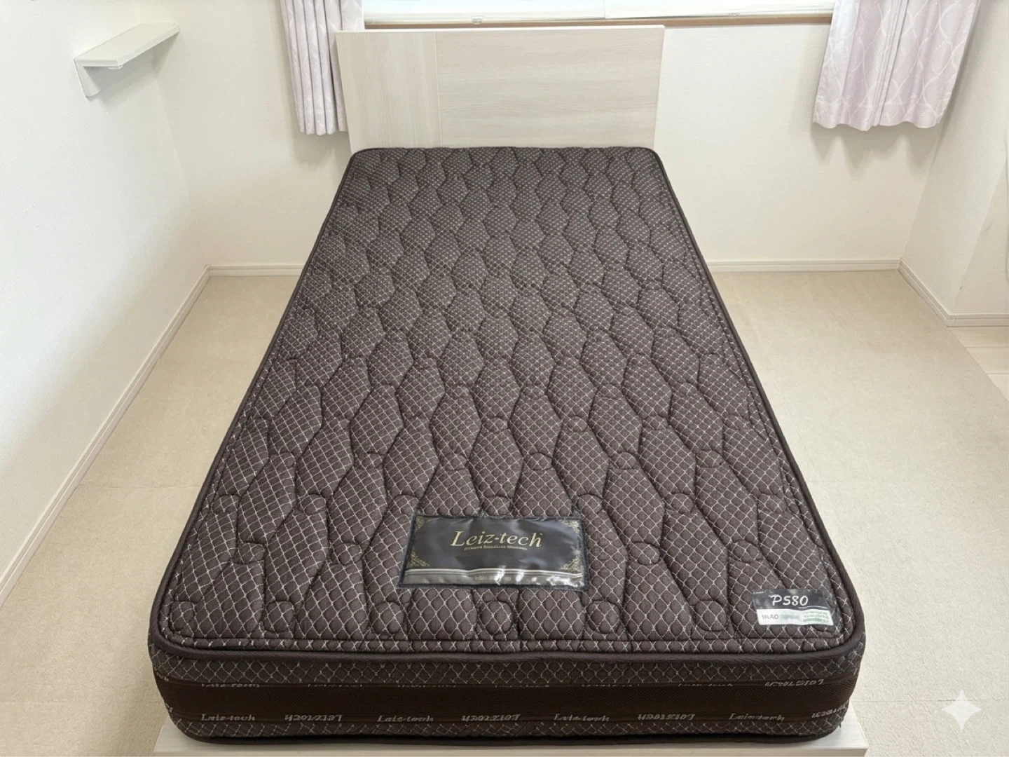 【収納たっぷり】引出し付きASLEEP シングルベッド+マットレス 定価17万円