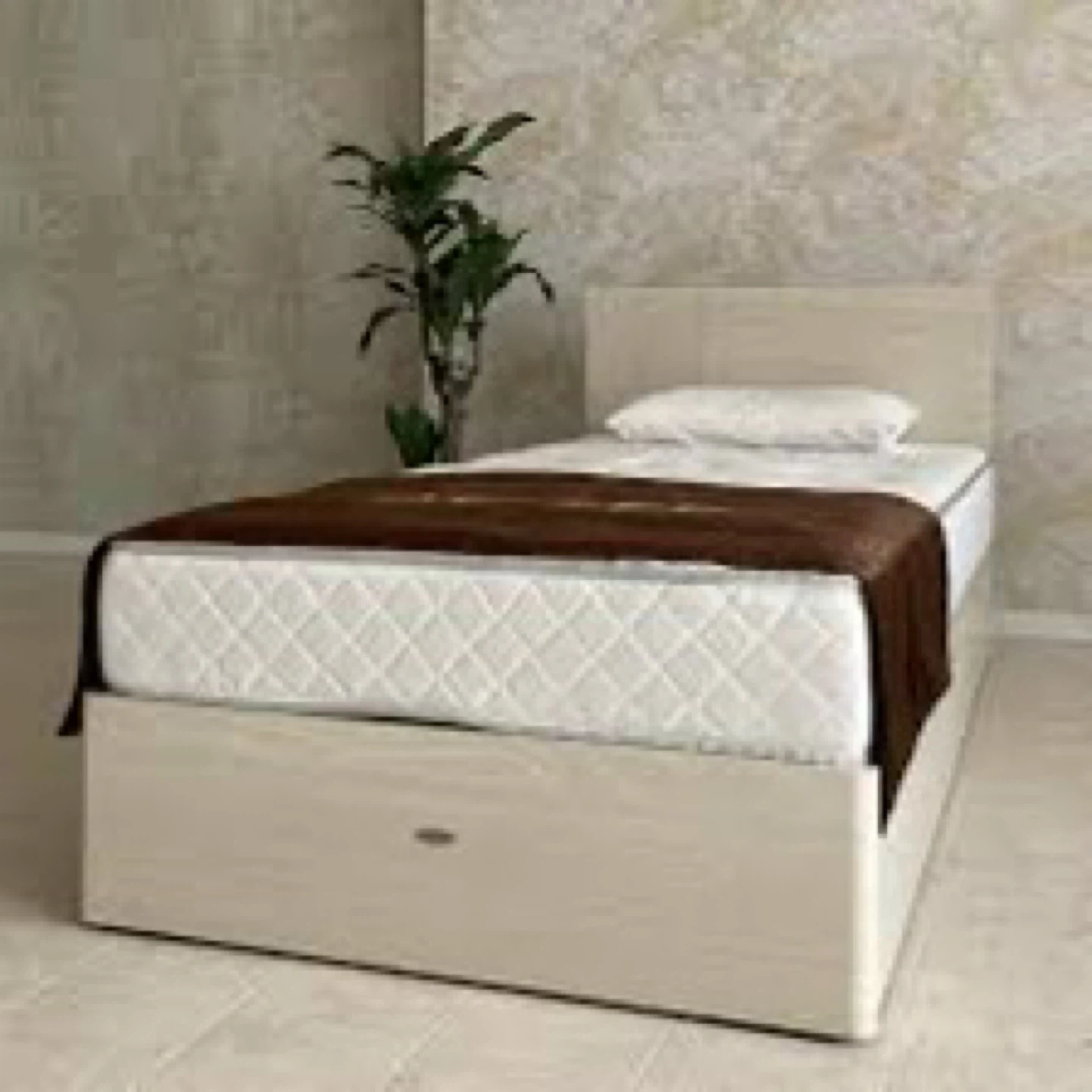 【収納たっぷり】引出し付きASLEEP シングルベッド+マットレス 定価17万円の写真10枚目