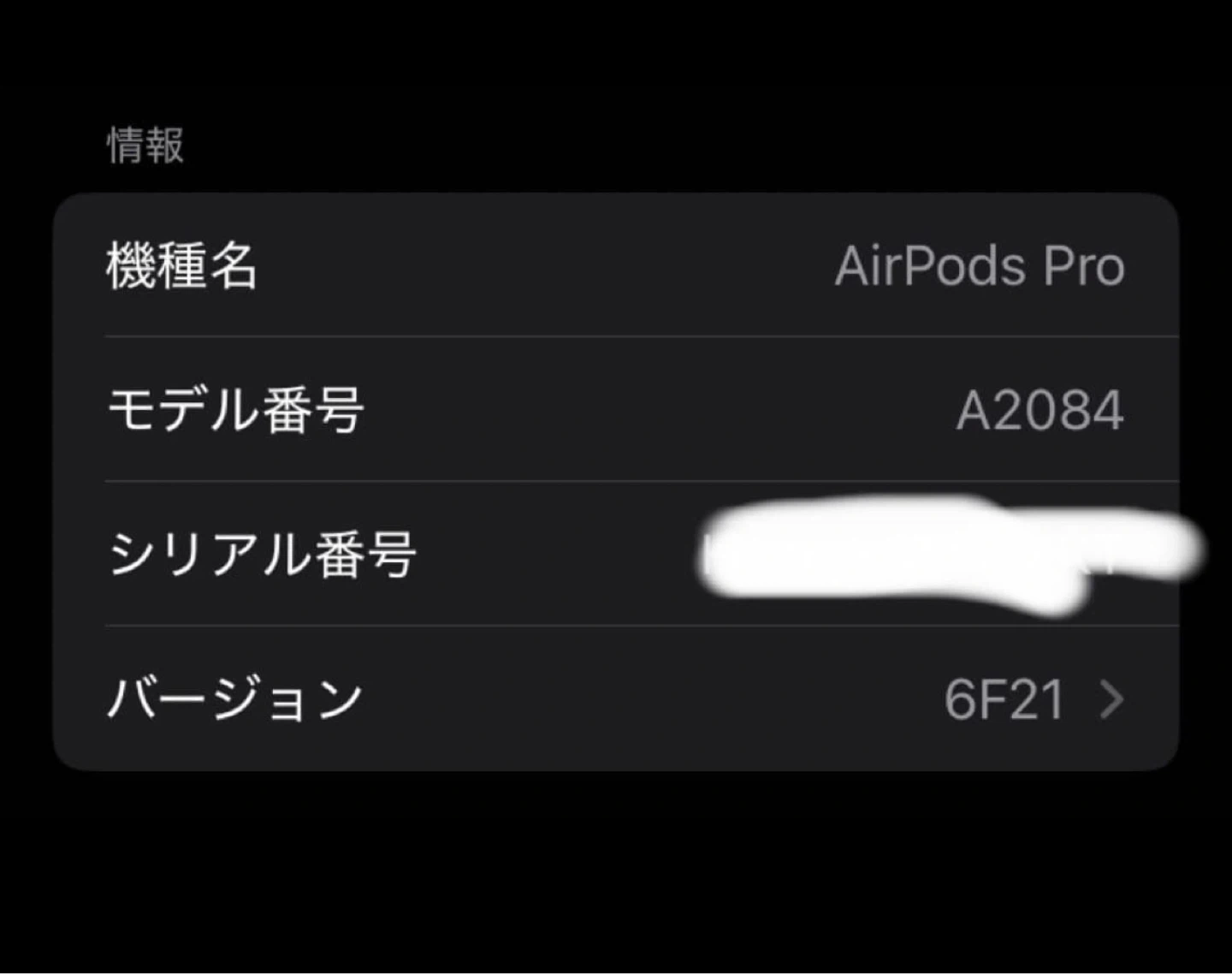 AirPods Pro第1世代 本体 充電ケーブル、ケースなどの写真10枚目