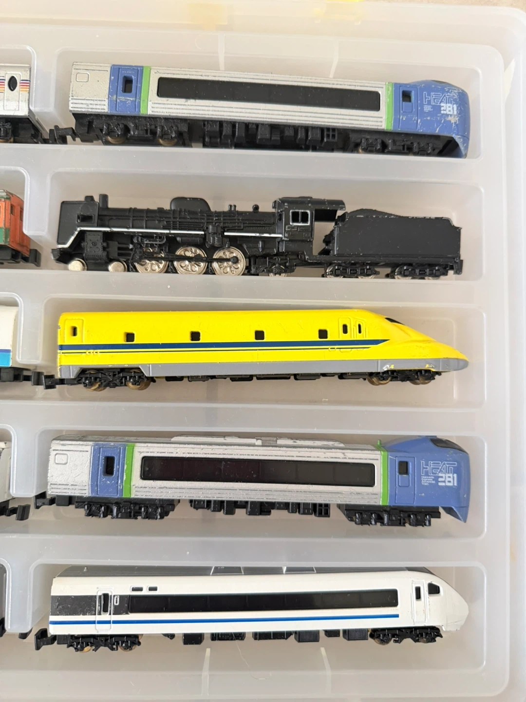 トレーン Nゲージ 鉄道模型 セット売り 収納ケース付の写真3枚目