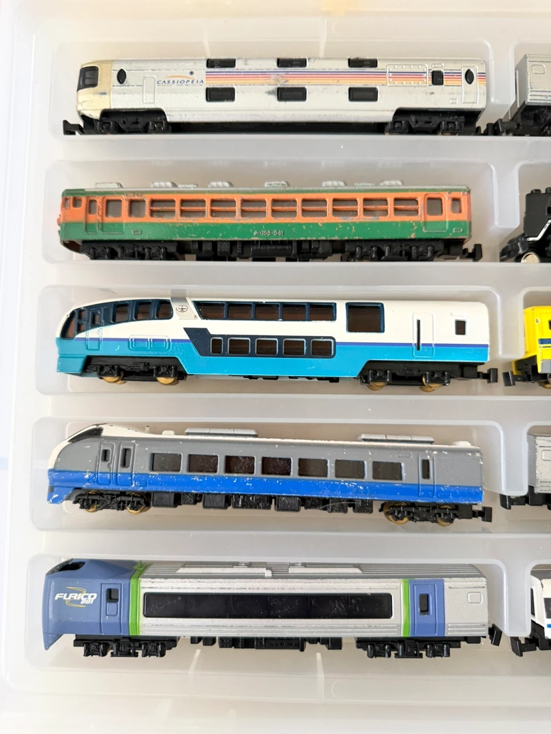 トレーン Nゲージ 鉄道模型 セット売り 収納ケース付の写真2枚目