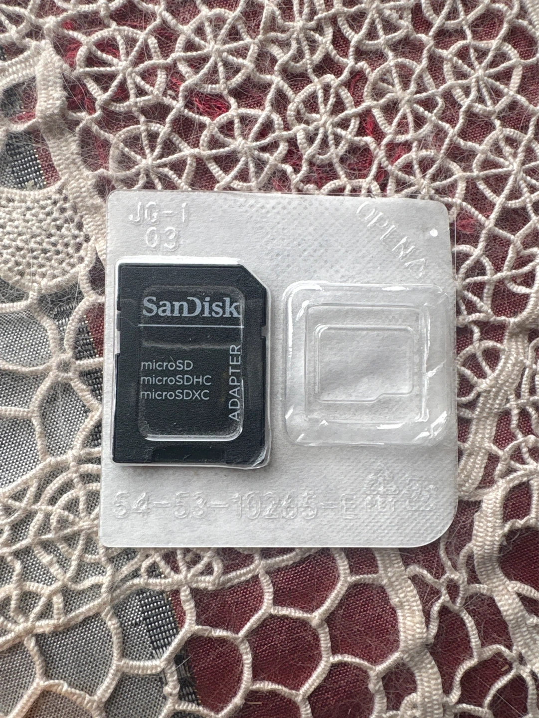 サンディスク microSDカード アダプター