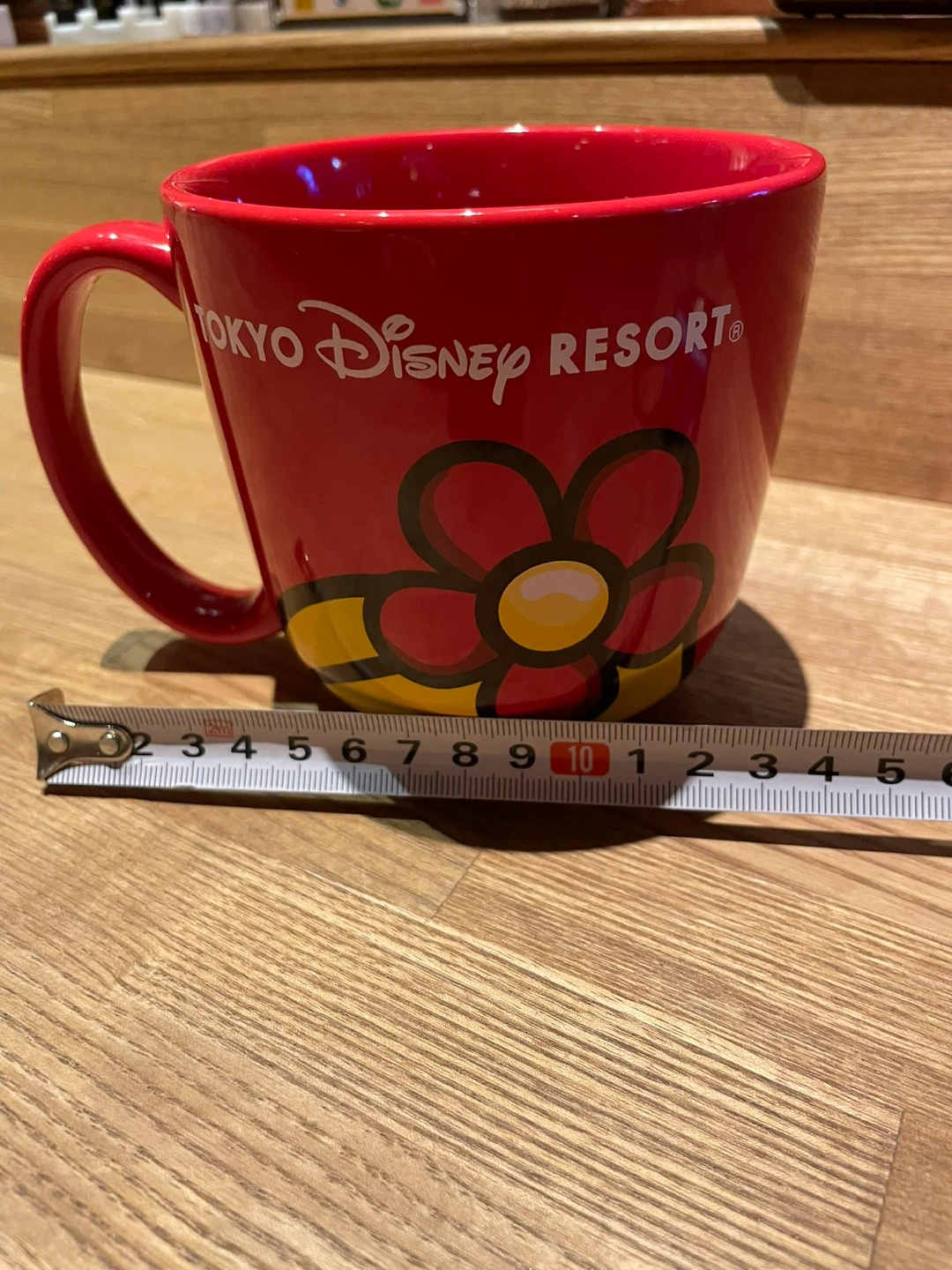 東京ディズニーリゾート マグカップ 赤の写真2枚目
