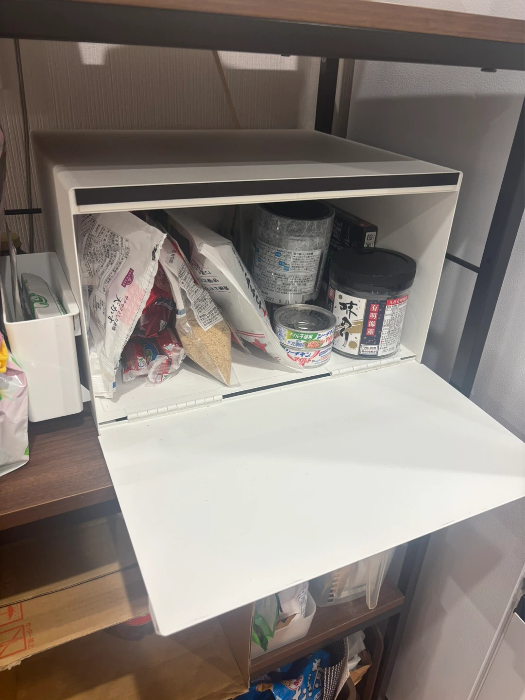 【値引きあり】ホワイト 収納ケース キッチン収納
