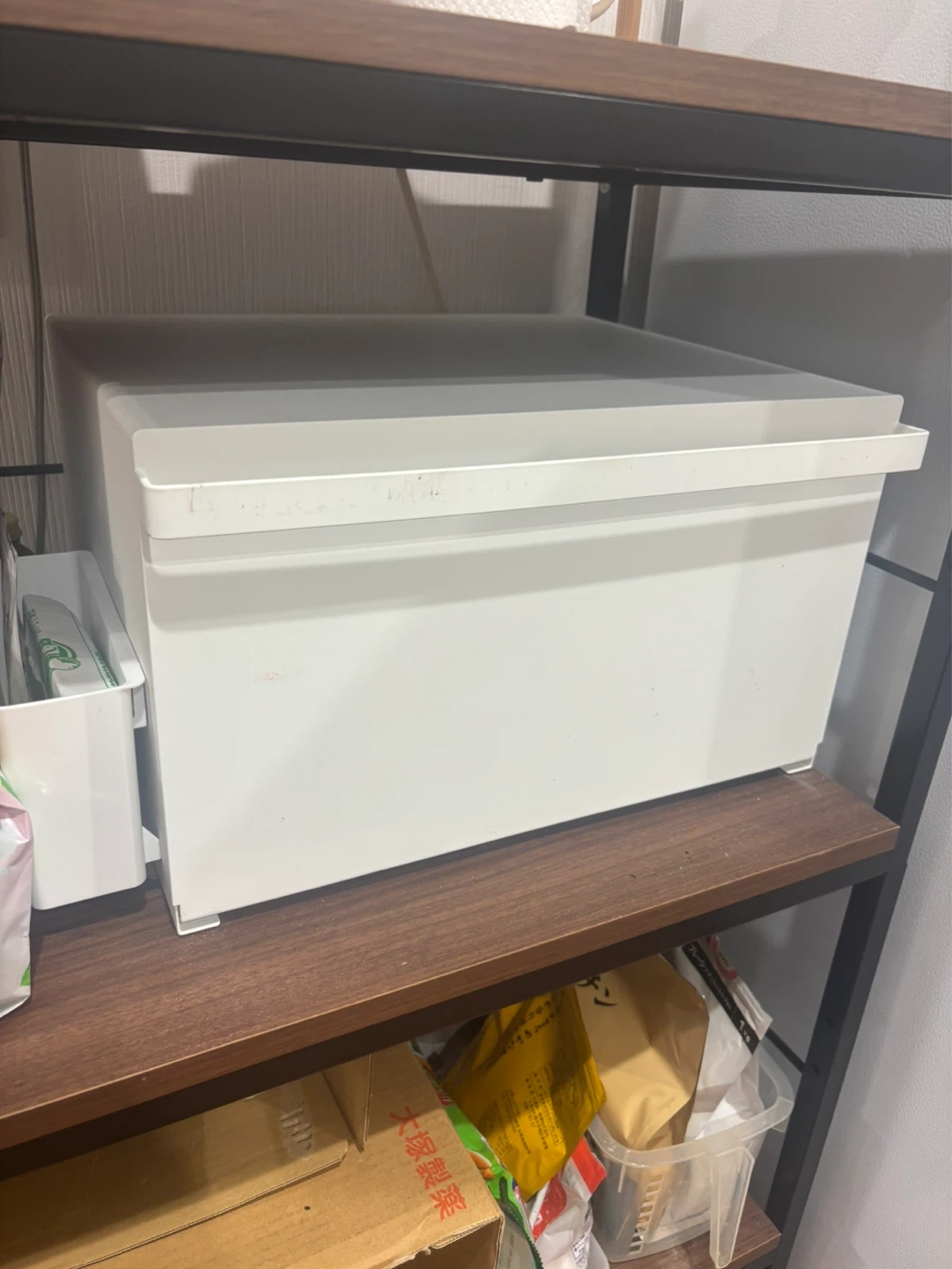 【値引きあり】ホワイト 収納ケース キッチン収納の写真2枚目