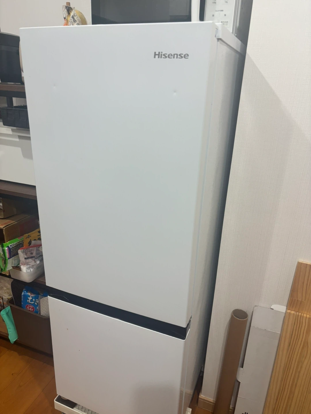 【値引きあり】ハイセンス 冷蔵庫 ホワイトの写真2枚目