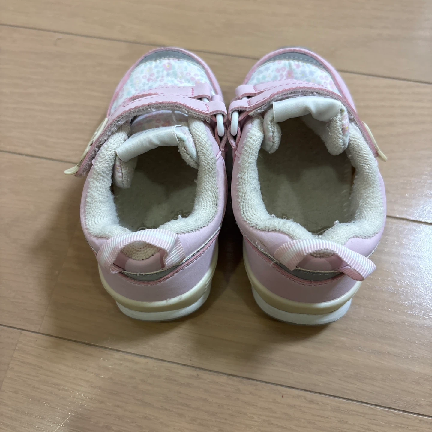 RIO ベビーシューズ 14.5cm ピンク 花柄の写真3枚目