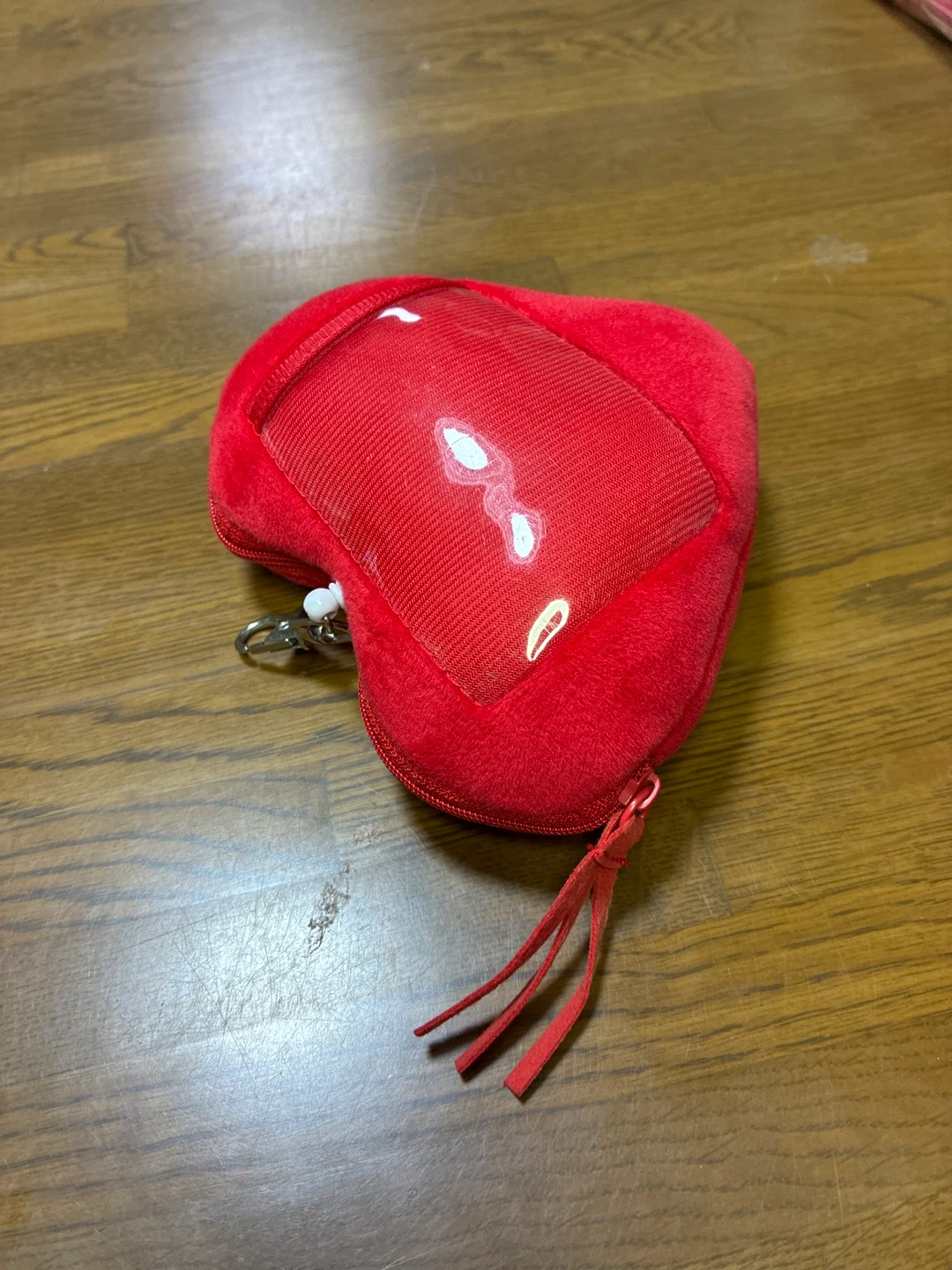HONESTBOY ハート型ポーチ キーホルダーの写真2枚目