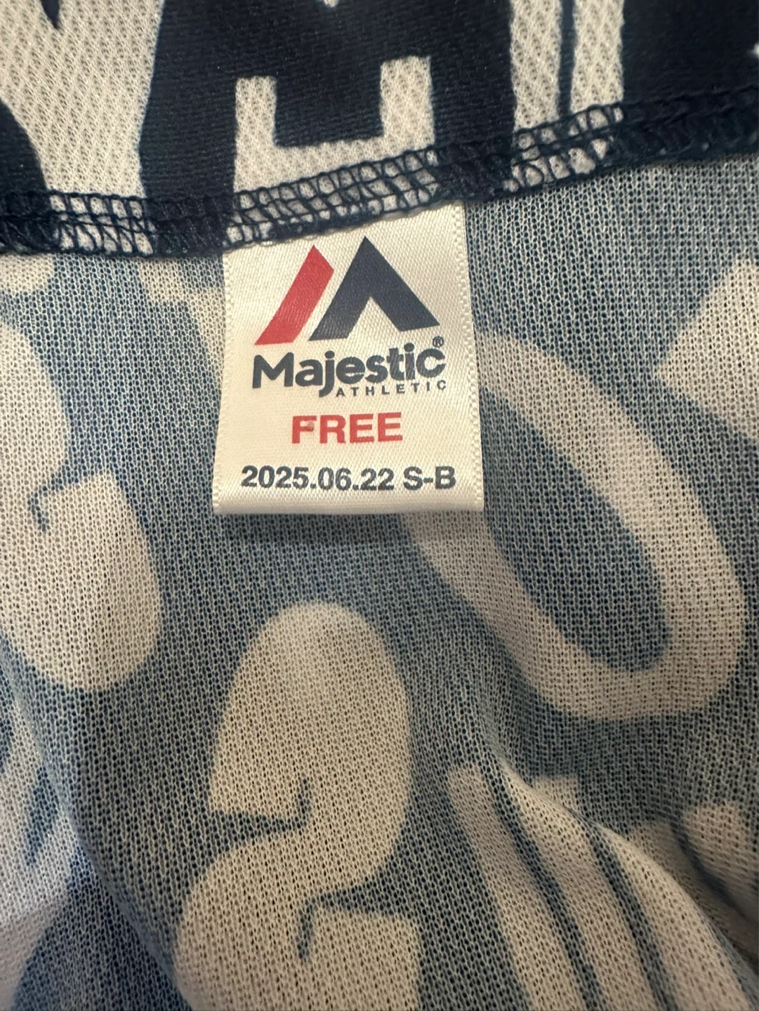 マジェスティック ヤクルトスワローズ ユニフォーム FREEの写真2枚目