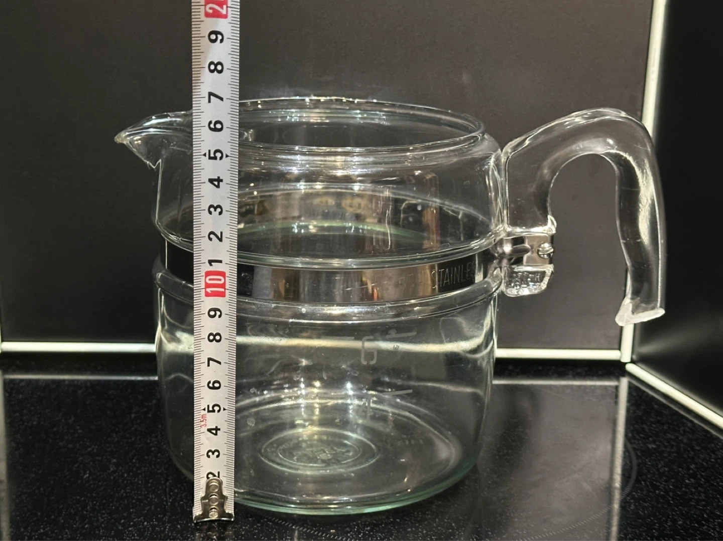 オールドパイレックス コーヒーポット ガラス容器の写真5枚目