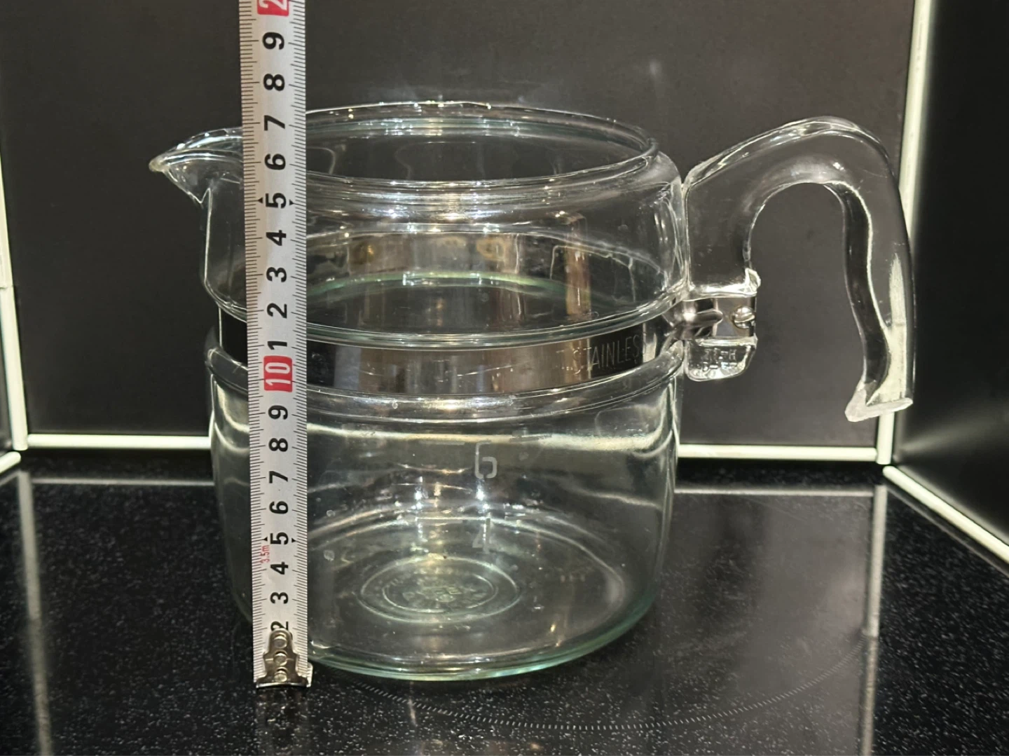 オールドパイレックス コーヒーポット ガラス容器の写真6枚目