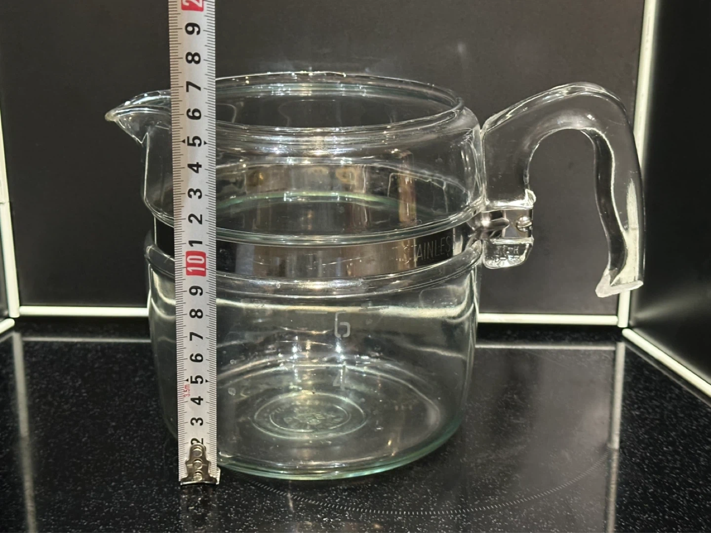 オールドパイレックス コーヒーポット ガラス容器の写真6枚目