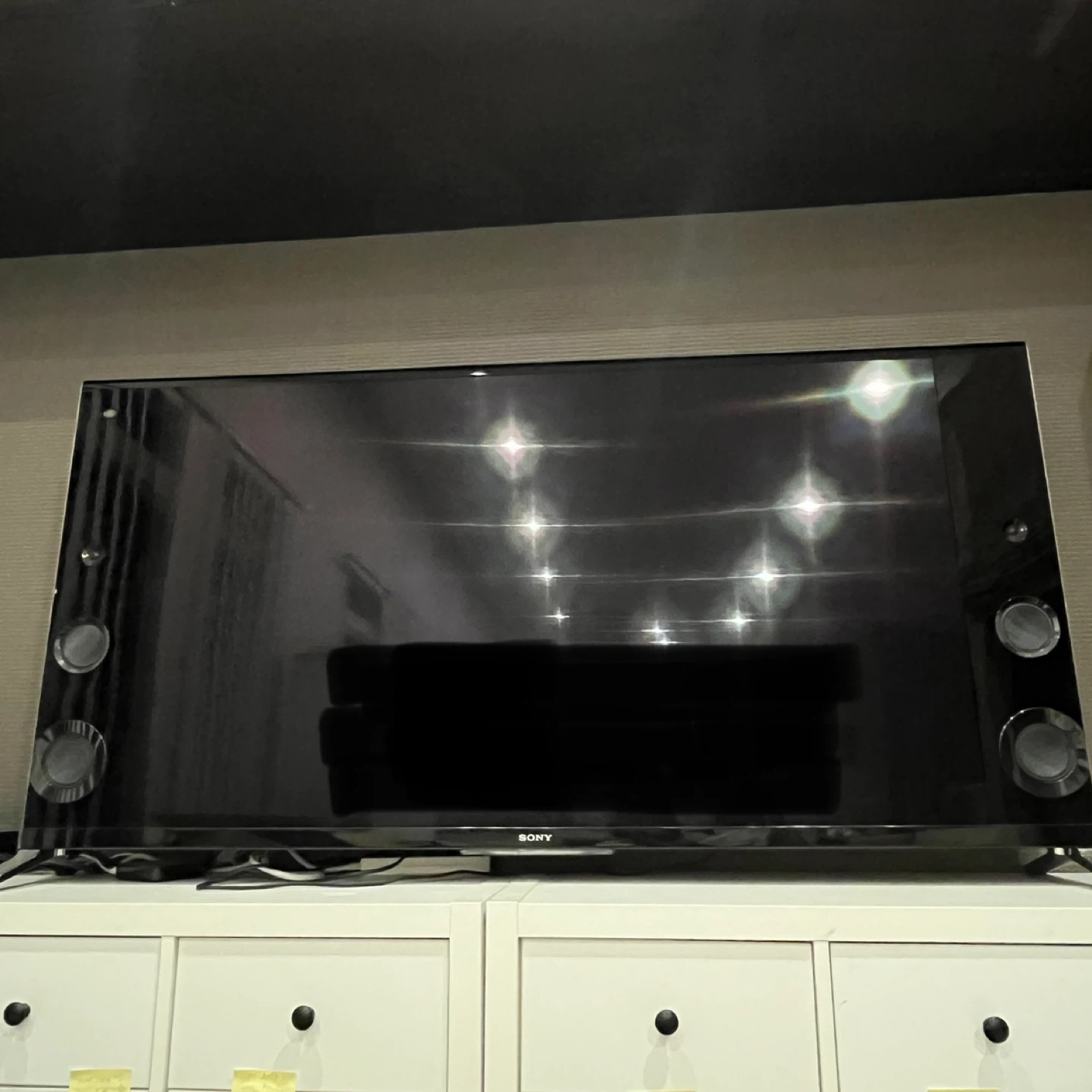 ソニーBRAVIA 55V型大型テレビ サイドスピーカーの写真2枚目