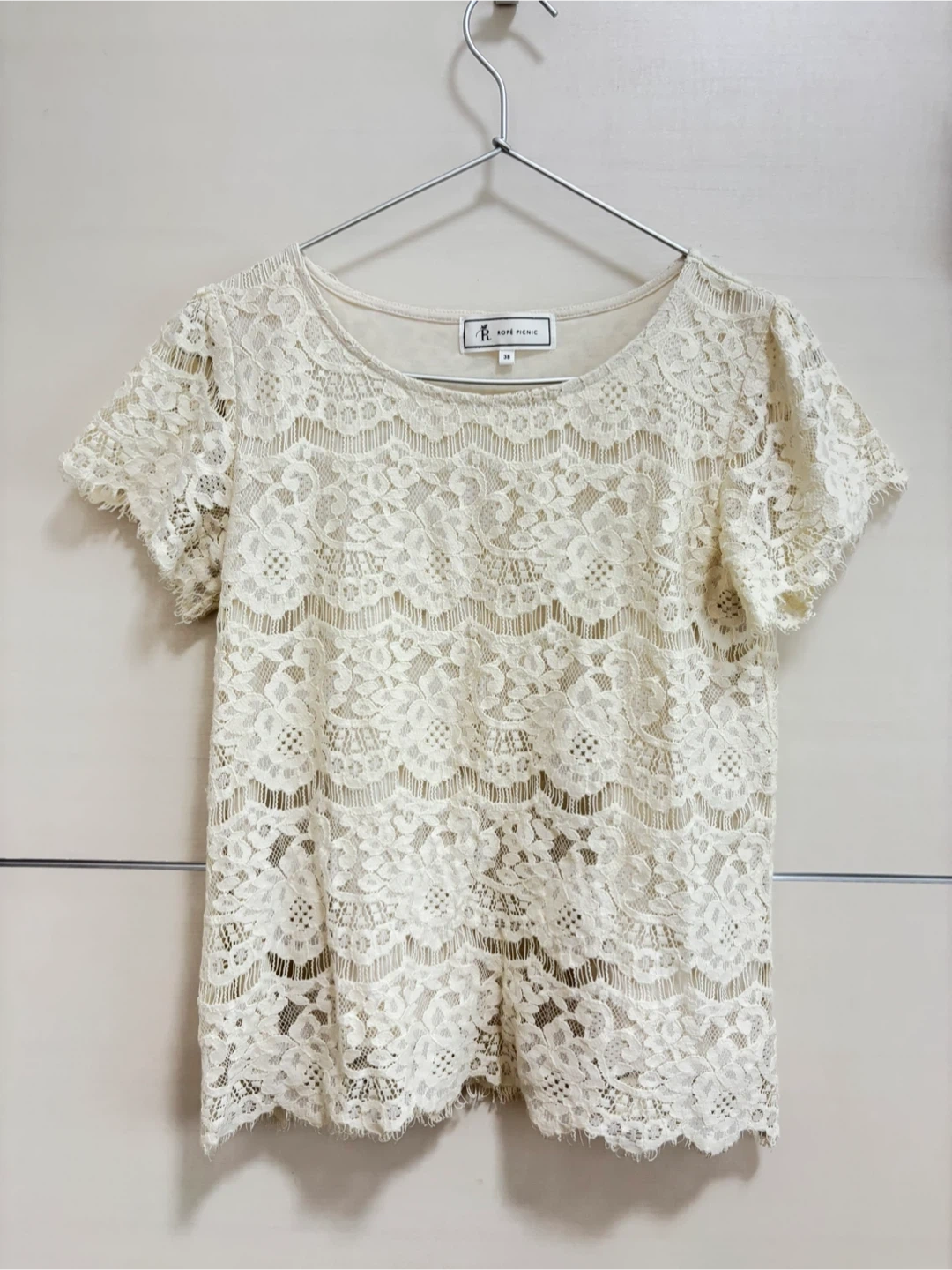 ロペピクニック レーストップスアイボリー 38